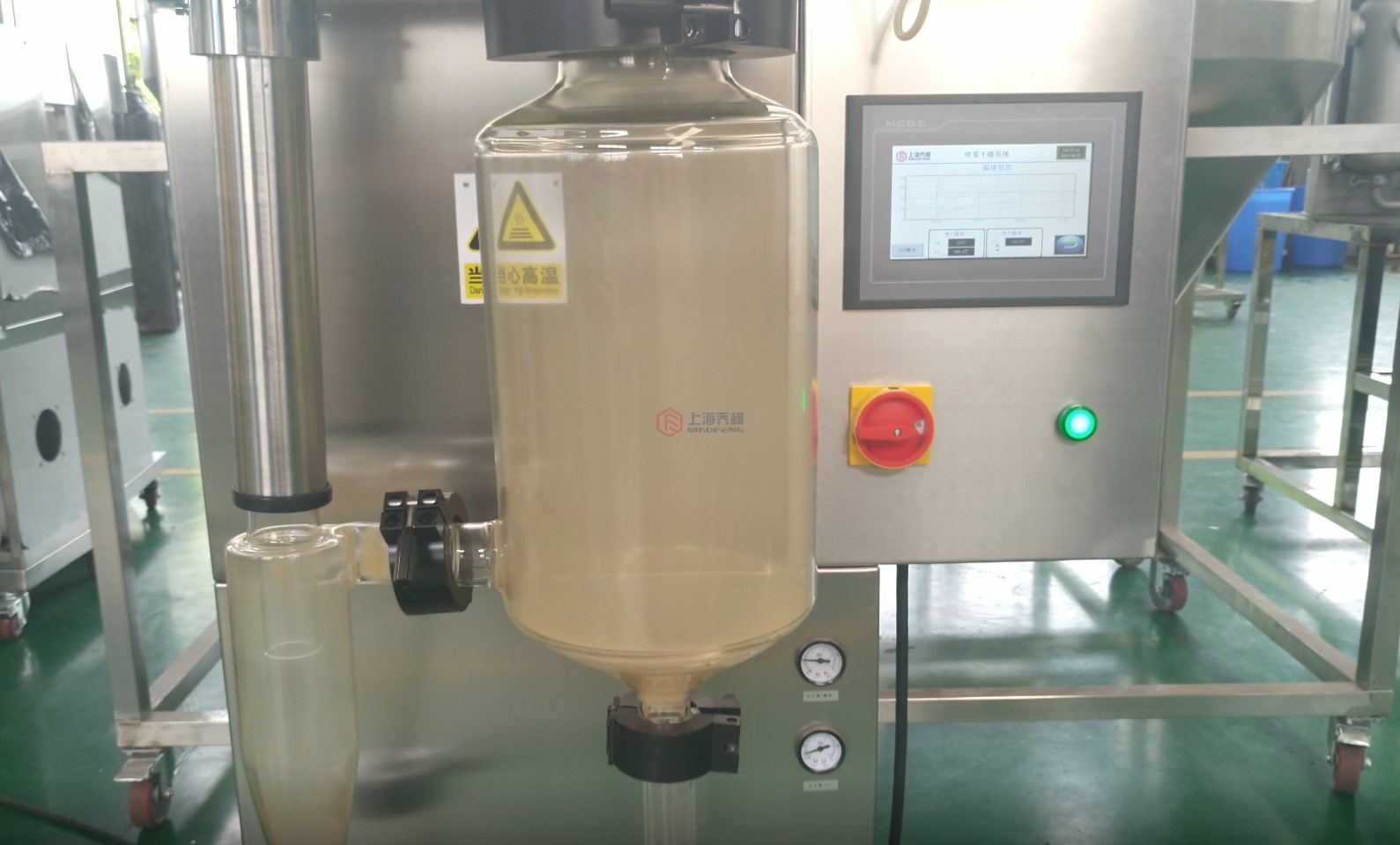小型喷雾干燥机的粘壁危害及处理方法 小型喷雾干燥机的粘壁危害及处理方法