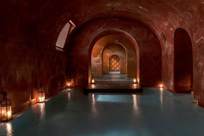 Arabian Baths and 15 min massage at Madrid's Hammam Al Ándalus - Unlimited mint tea and the relaxation lounge effect