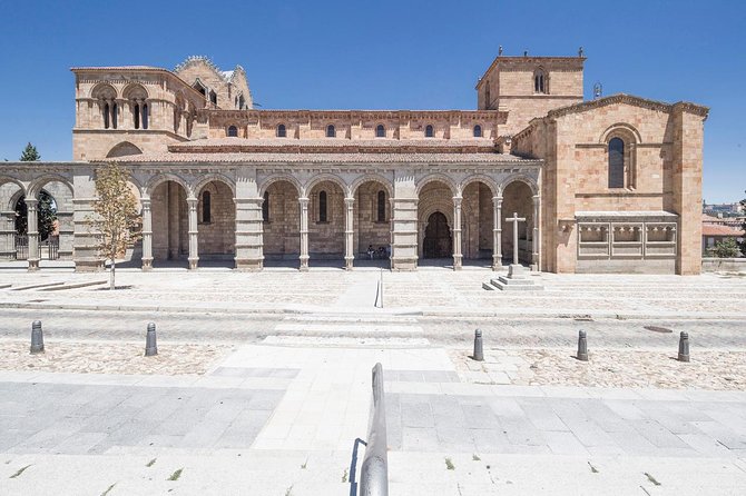 Avila with Walls and Segovia with Alcazar from Madrid - Ávila cathedral, Santa Teresa Church, and the Basilica of St. Vincent