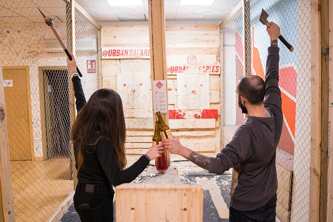 Axe Throwing 2 Hour Session - Axe Throwing in Madrid: what the session is really like
