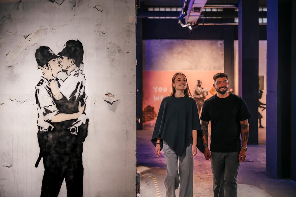 Banksy Museum Madrid: Entrance Ticket - Life-Size Mural Reproductions: Walking Closer to the Street Feeling
