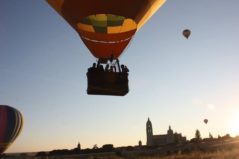 From Madrid: Hot Air Balloon over Segovia with Transfer - The Balloon Flight Over Segovia: Alcázar and the Aqueduct From Above