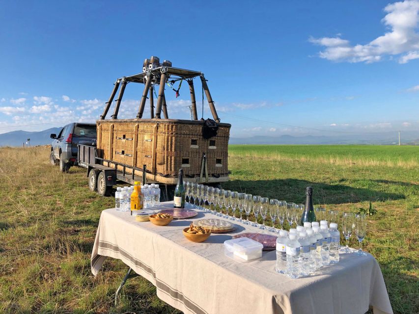 From Madrid: Segovia Hot Air Balloon - Landing ceremony: champagne, countryside breakfast, and your flight certificate