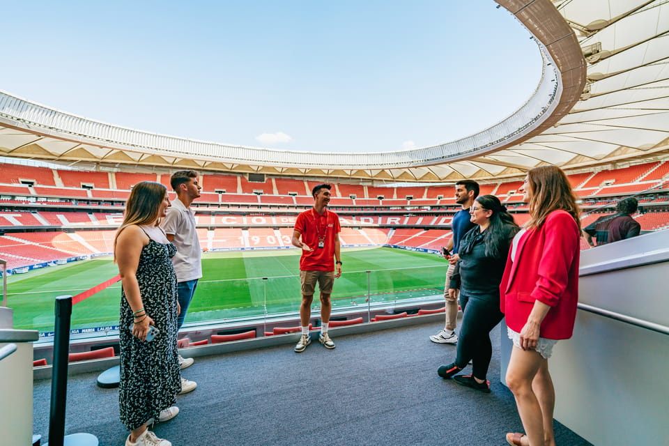 Madrid: Atlético de Madrid Stadium Entry - Audio and interactive upgrades: how to spend your money wisely