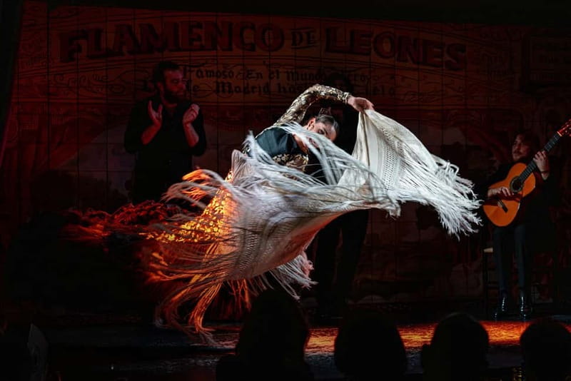 Madrid: Authentic Flamenco at Flamenco de Leones with drink - The flamenco program: tradition meets a modern lens