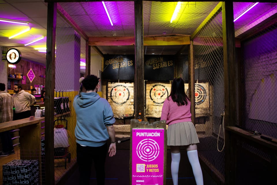 Madrid: Axe Throwing Challenge - Who This Axe Throwing Challenge Is Best For