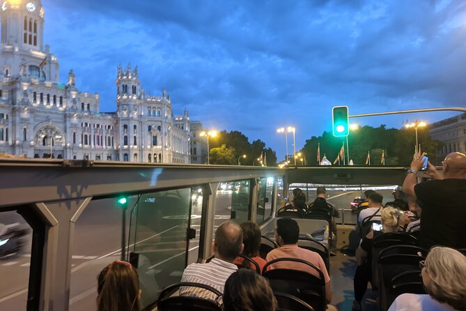 Madrid Big Bus Night Tour - Lavapiés, Biblioteca Nacional, Gran Via: where the city energy changes