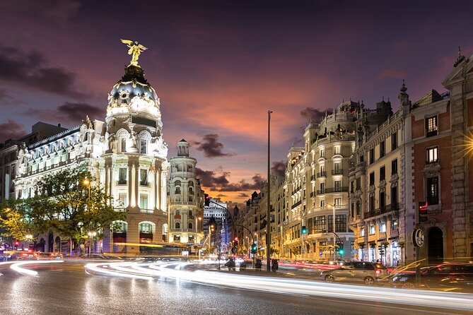 Madrid Big Bus Night Tour - Almudena Cathedral, Retiro Park, and Las Ventas: the route stretches out