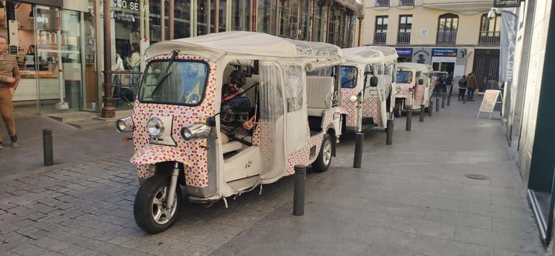 Madrid: City Tours - 6 seats private ecological tuk tuk - Price and Value: $57 Per Group Up to 6