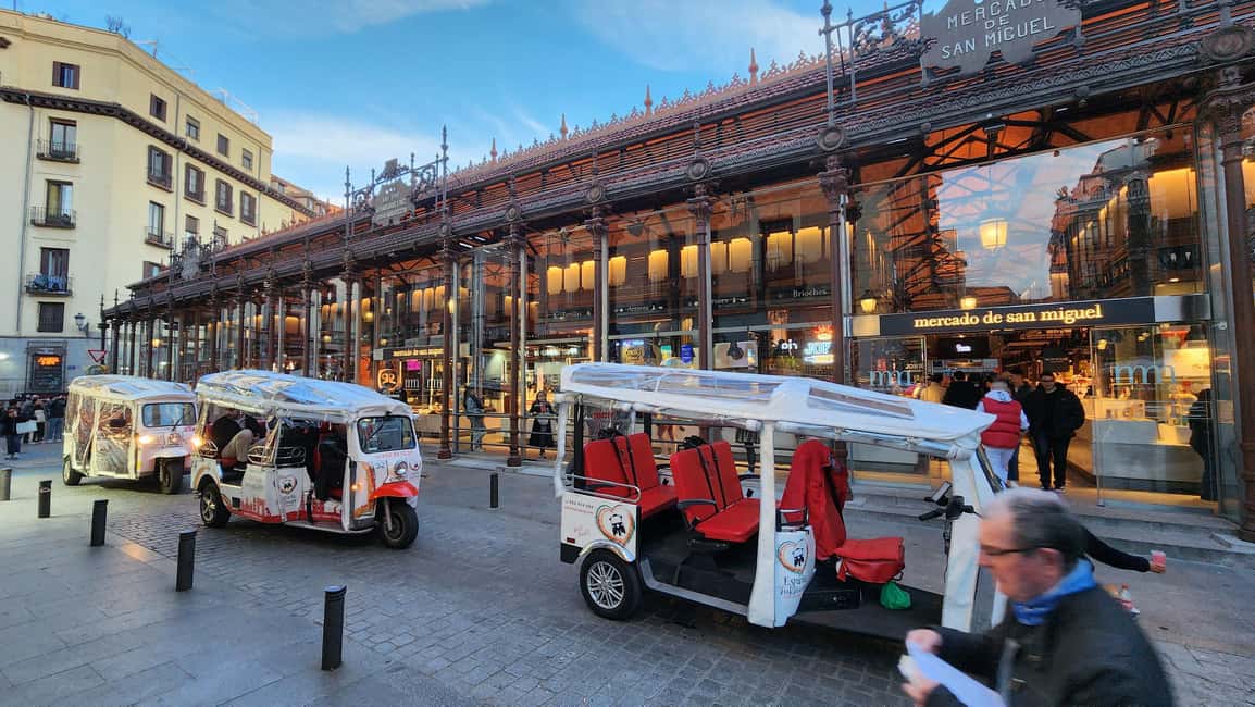 Madrid: Discover the Magic of This City by Tuk Tuk - Plaza Mayor: where your orientation starts