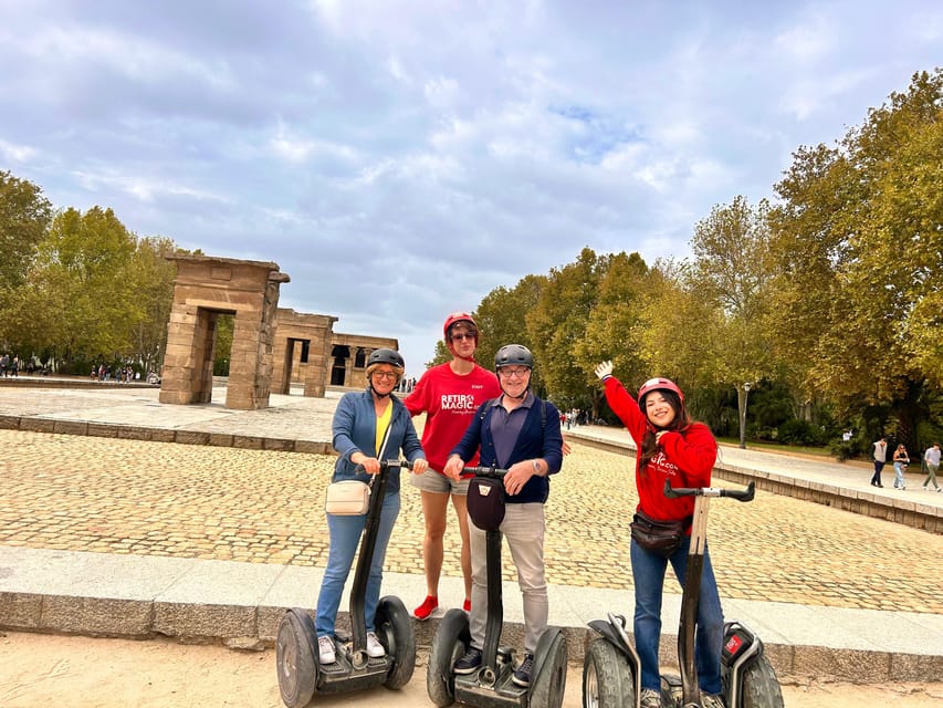 Madrid Downtown Segway Tour - First-time Segway coaching at Calle Escalinata 10
