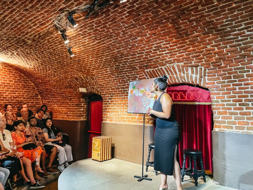 Madrid: Flamenco Show Entry Ticket with Drink & Artist Talk - Your 1-hour rhythm: bar drink, history talk, then the show
