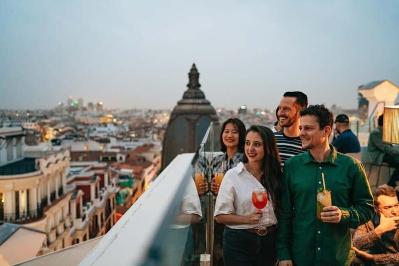 Madrid: Guided Tapas and Wine Tour with Terrace Visit - La Latina, Cava Baja, and Cuchilleros: Walking the Real Tapeo Corridors