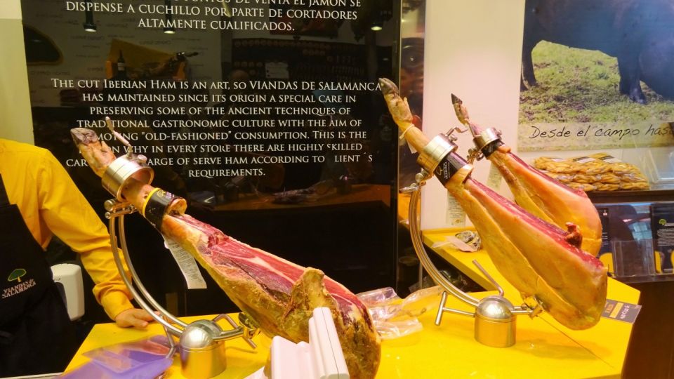 Madrid: Iberico Ham and Spanish Wine Small-Group Food Tour - The ham-cutting moment: thin slices and the why behind them