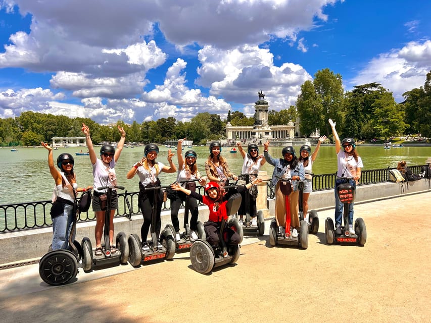 Madrid: Iconic Retiro Park Segway Tour - Ángel Caído: Lucifer’s fall, 666 meters above sea level