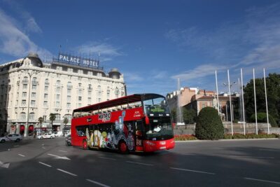 Madrid Panoramic City Bus Tour - On the Bus: Open-Top Double-Decker Comfort With Sliding Roofs