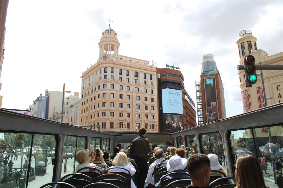 Madrid: Panoramic Open-Top Bus Day or Night Tour with Guide - Day vs Night: Which One Fits Your Trip