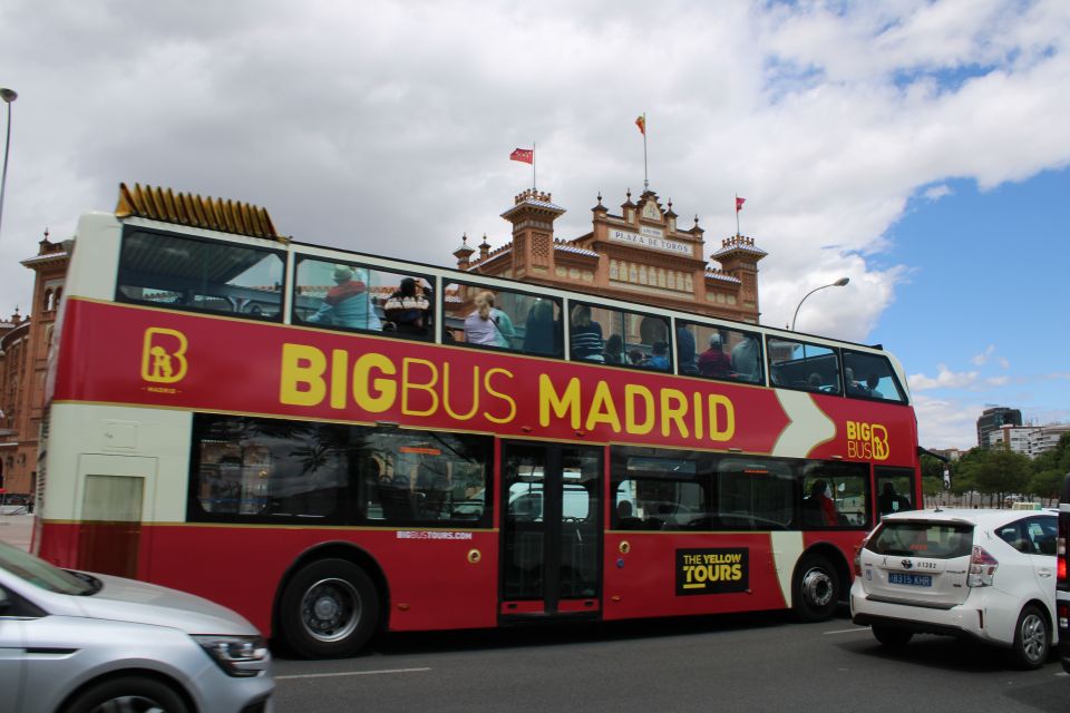 Madrid: Panoramic Open-Top Bus Day or Night Tour with Guide - Where You Start: Big Bus Stop #1 Near Neptune Fountain