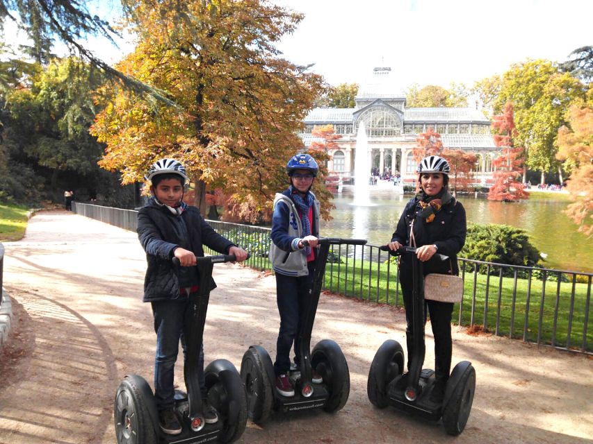 Madrid: Retiro Park 1.5-Hour Segway Tour - Key things to know before you go