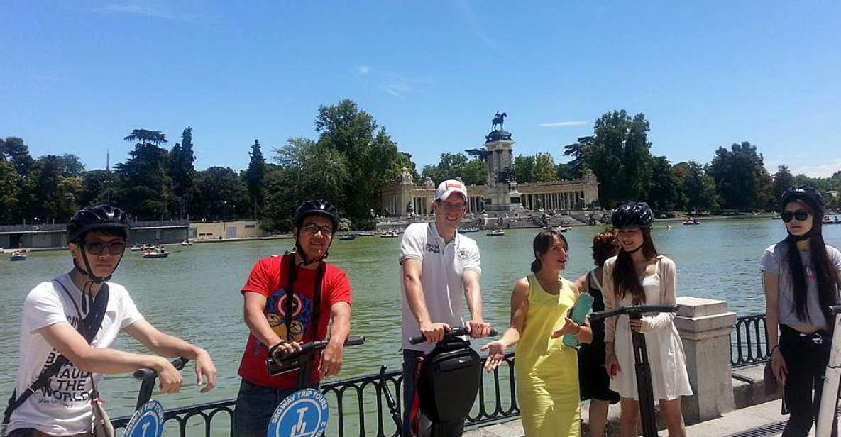 Madrid: Retiro Park 1.5-Hour Segway Tour - Barrio de las Letras, Calle de las Huertas, and the Prado area