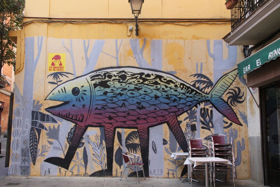 Madrid: Street Art Tour with Local Graffiti Hunter - La Tabacalera: the former tobacco factory stop that changes your perspective