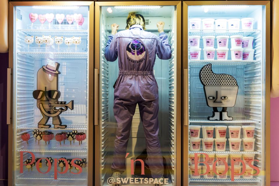 Madrid: Sweet Space Museum Entry Ticket - Ice cream lab and tasting: fun, but don’t expect a full candy buffet