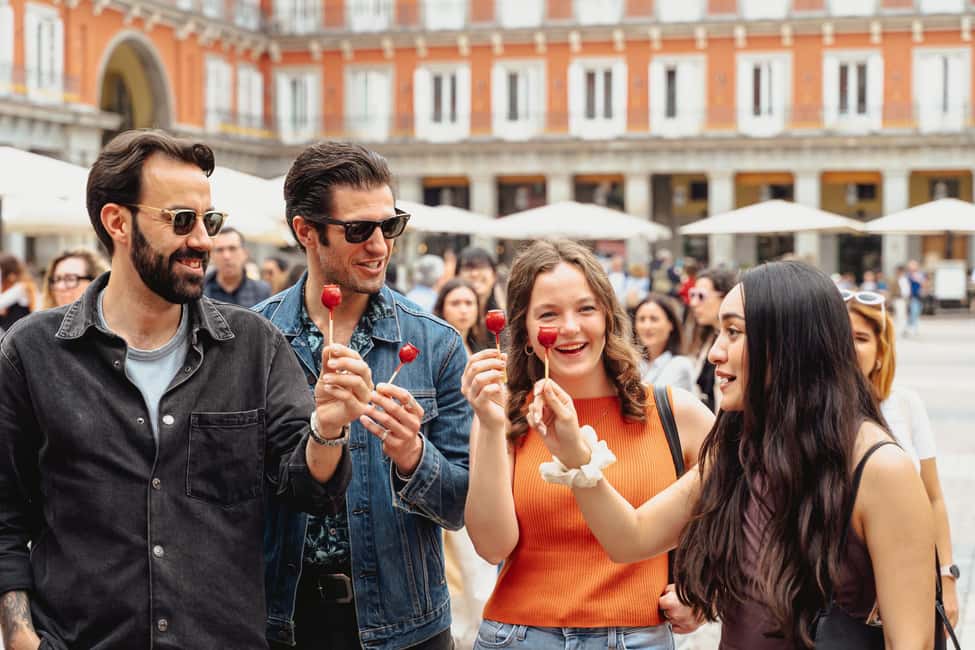 Madrid: Tapas Food Tour with Drinks and Food - Getting started in Plaza de los Carros (then walking on purpose)