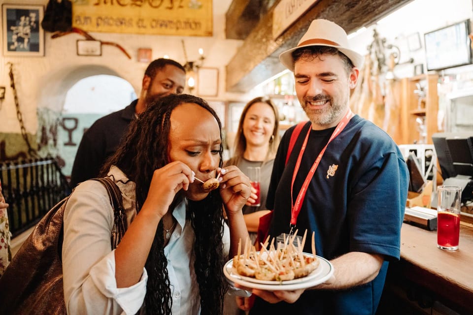 Madrid: Tapas, Taverns & History Tour - Stop-by-Stop: From Vermouth at the First Tavern to Garlic Shrimp