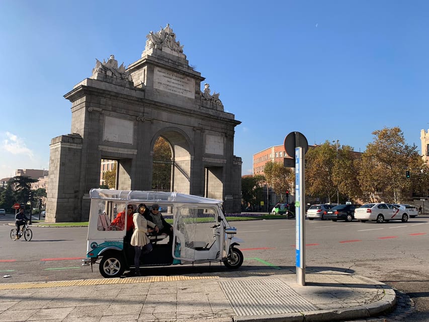 Madrid Tuk Tuk Welcoming Tour - Atocha and Retiro: Madrid’s Daily Pulse and Its Big Green Pause