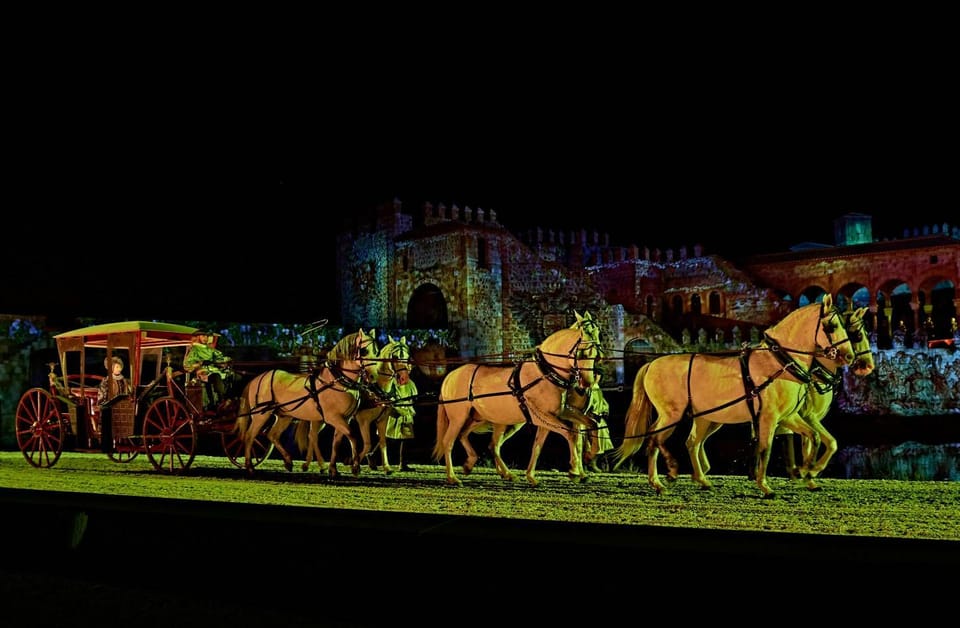 Puy du Fou España "El Sueño de Toledo" Night Show - Seating choices: standard vs premium (and how to stay comfortable)
