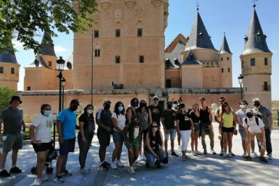 Segovia and Avila Day trip from Madrid with Gourmet Lunch - Segovia’s aqueduct and exterior cathedral stop